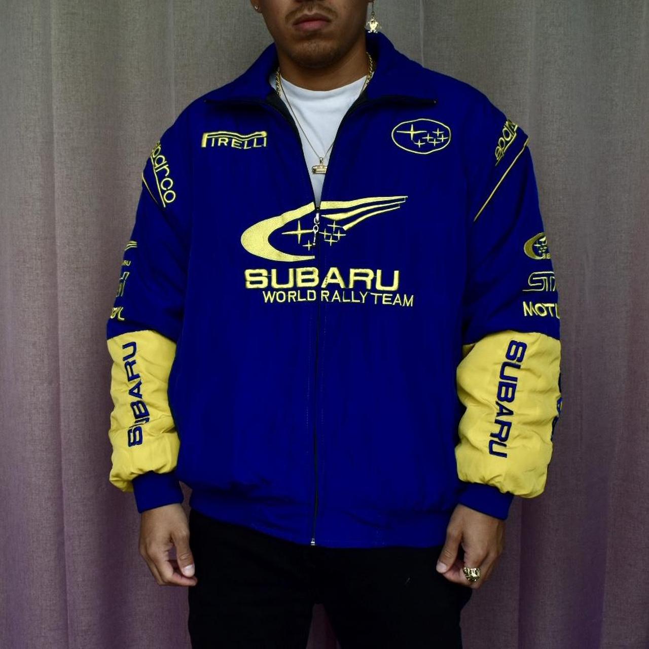 Vintage Bomber Jacket, Subaru Vintage Racing Jacket, RetroRacingMerch