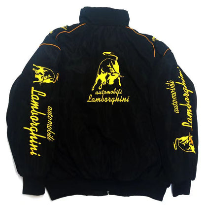 Nascar Jacket Vintage | Lamborghini Racing Jacket | RetroRacingMerch