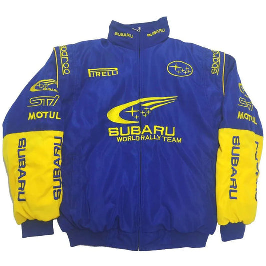 Vintage Bomber Jacket, Subaru Vintage Racing Jacket, RetroRacingMerch