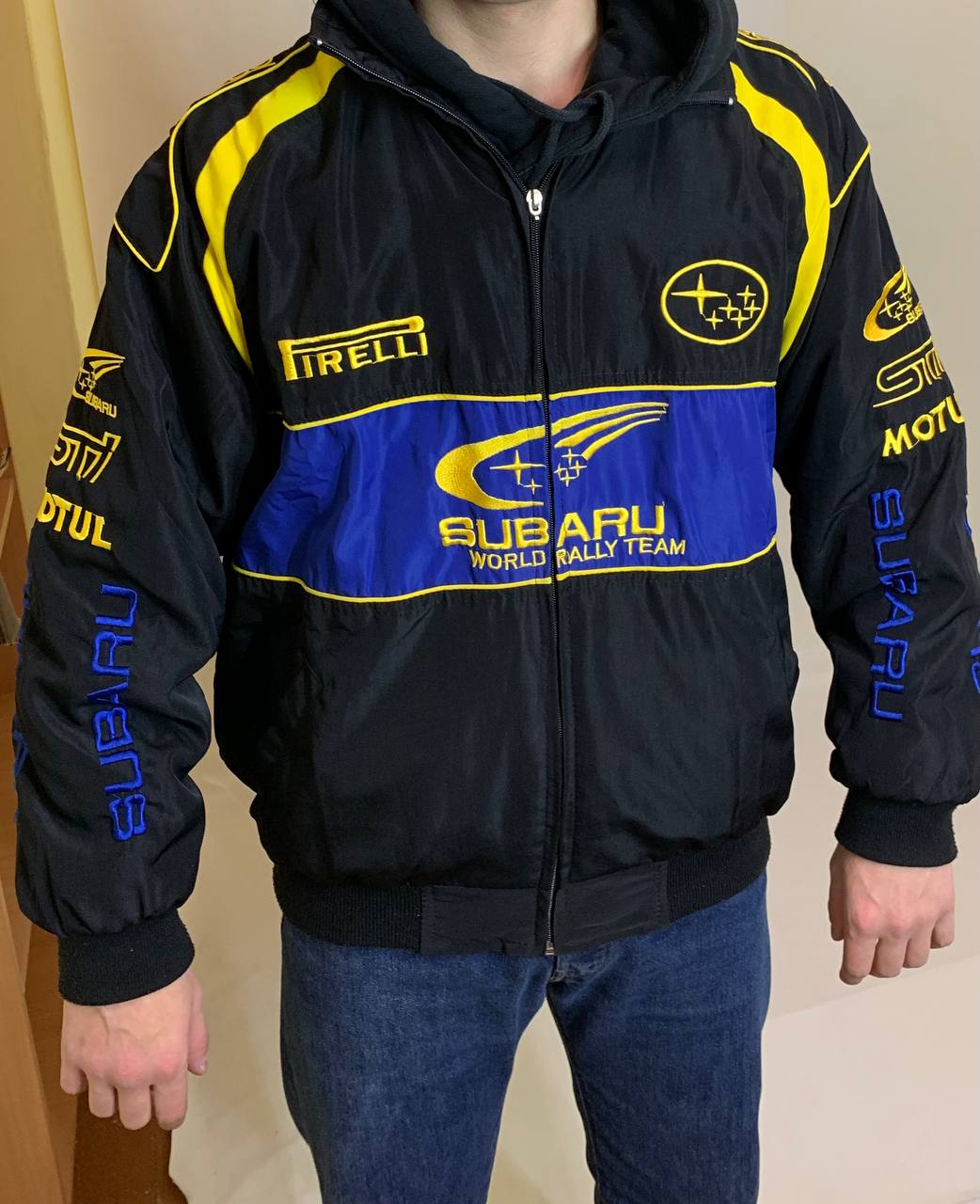 Racing Bomber Jacket | Subaru Vintage Racing Jacket | RetroRacingMerch