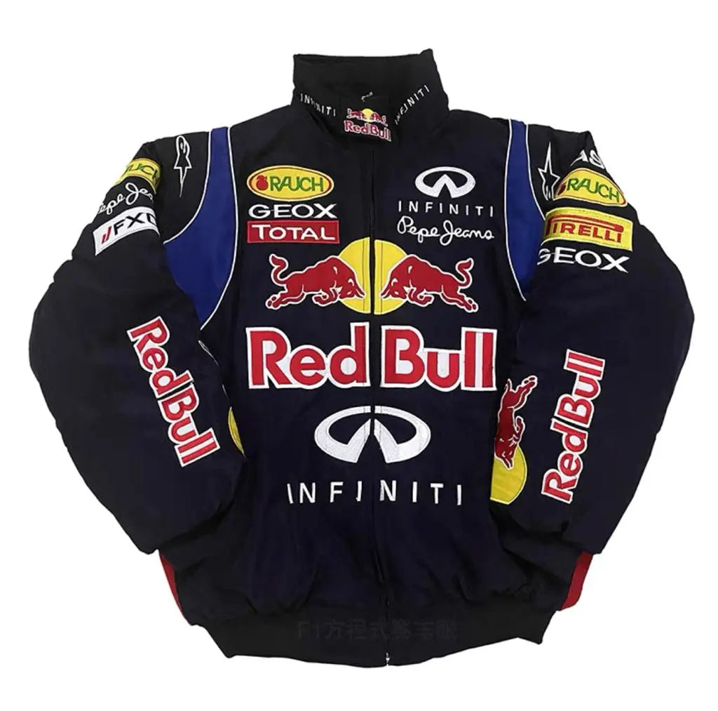 Vintage Race Jackets |Red Bull Vintage Racing Jacket| RetroRacingMerch